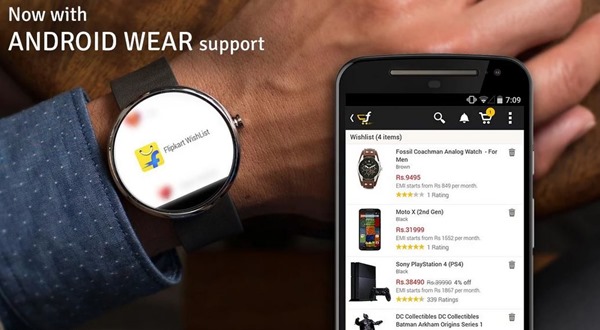Flipkart Android Wear Support