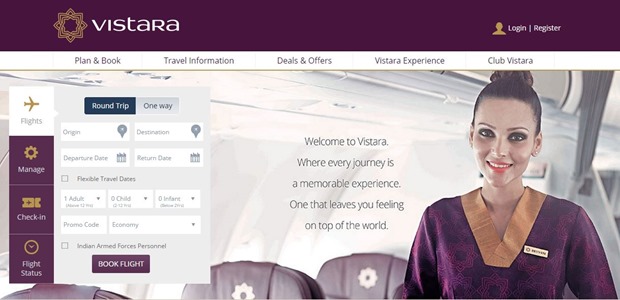 Vistara Airlines launch
