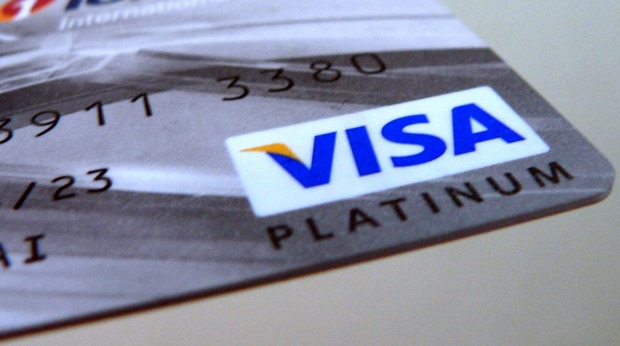 NFC Enabled Credit Card Debit card Visa