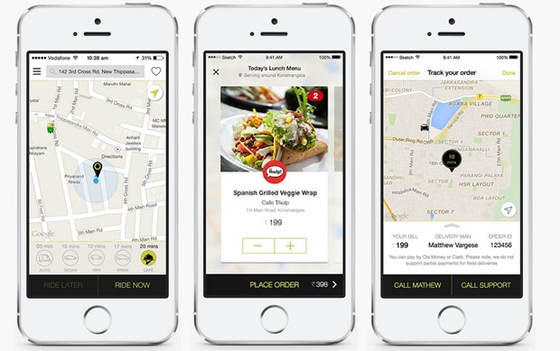 Chennai, Is Ola going to be delivering your food to you?