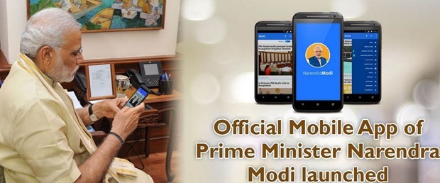 Narendra Modi App launched