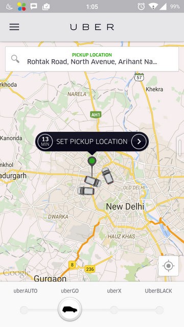Uber Delhi Operations