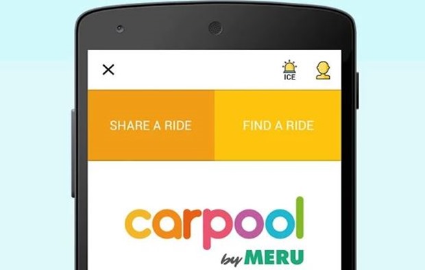 Meru Cabs Carpool