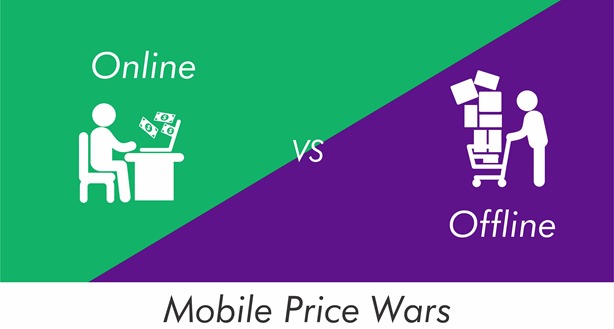 Mobile Price Wars-Online-vs-Offline