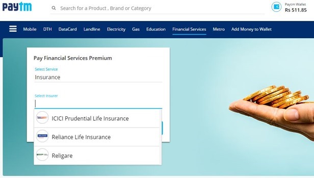 Paytm Insurance Premium