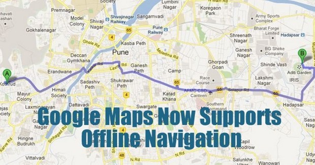 Google Maps Now Supports Offline Navigation In India. Is It Anywhere near HERE?