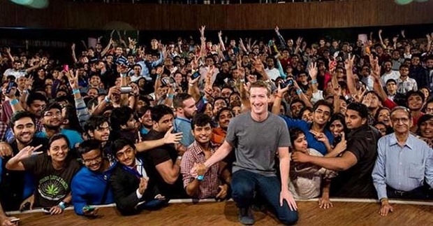 Mark Zuckerberg India visit
