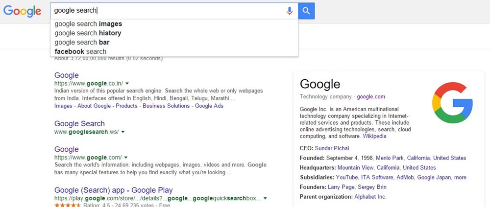 Google Search Desktop