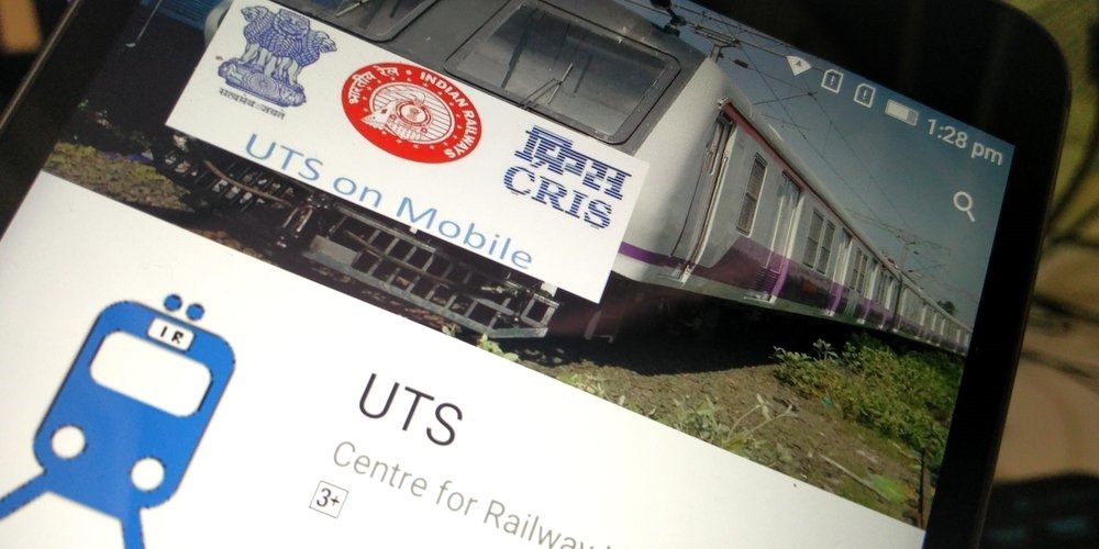 UTS on Mobile Indian Railways IRCTC App