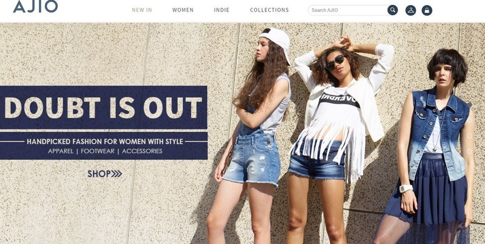 Reliance Industries' Fashion Marketplace AJIO.com Goes Live – Trak.in –  Indian Business of Tech, Mobile & Startups