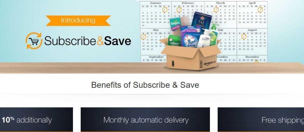 Amazon Subscribe Save Service