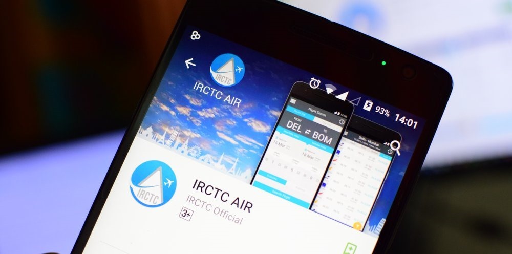 IRCTC Air Mobile App