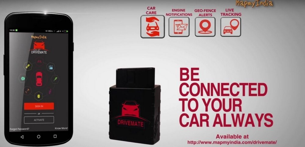 MapmyIndia’s New DriveMate IoT Device Converts Your Car into a Smart Car!