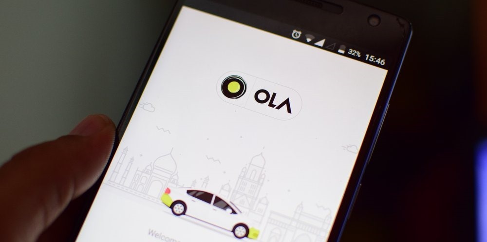 Ola Cabs Lux car rental mobile app