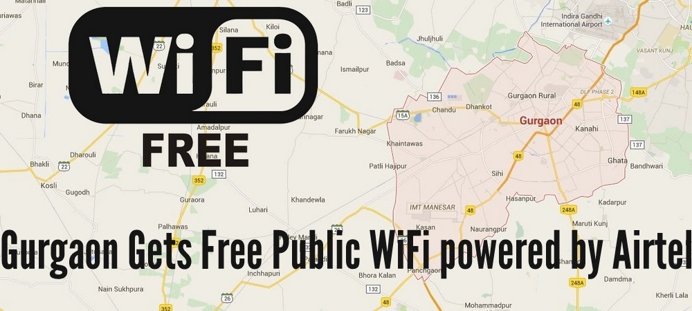 Gurgaon Free Wifi