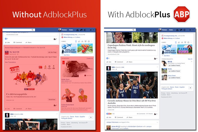Facebook Adblock Plus