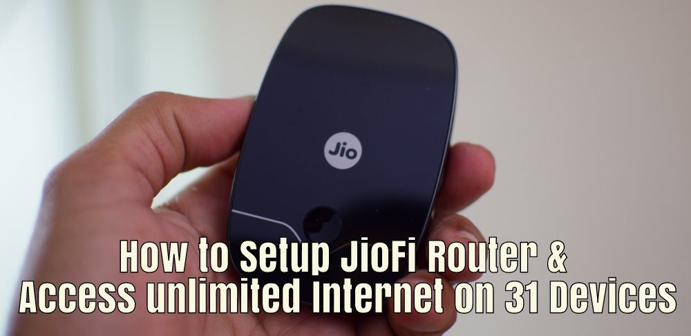 Jip JioFi Router Preview offer