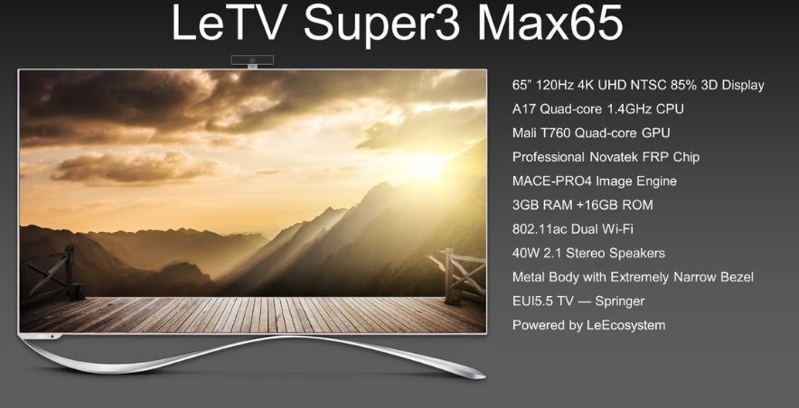 LeTV Super3 Max65