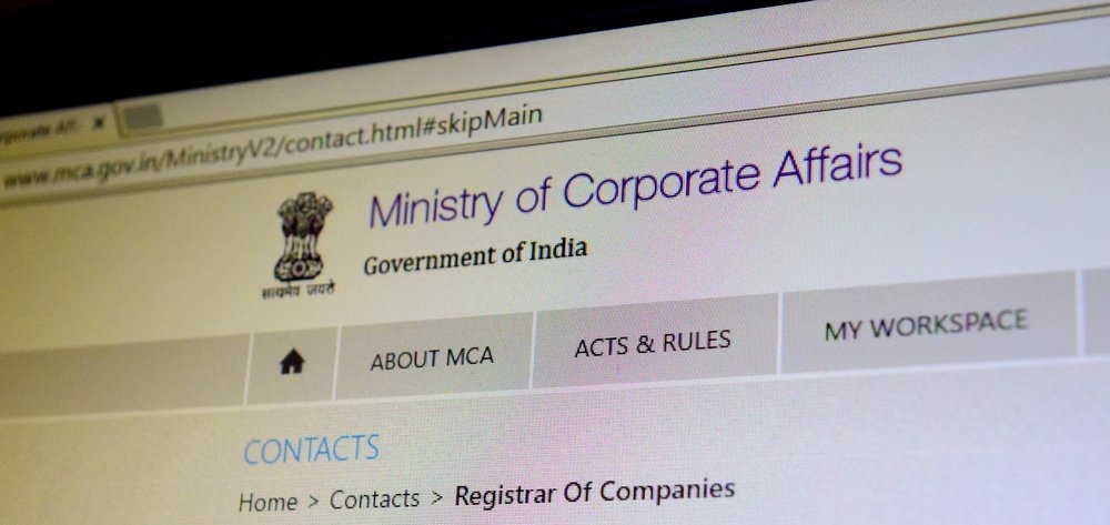 ROC MCA Company Registrar Ministry of Corporate Affairs