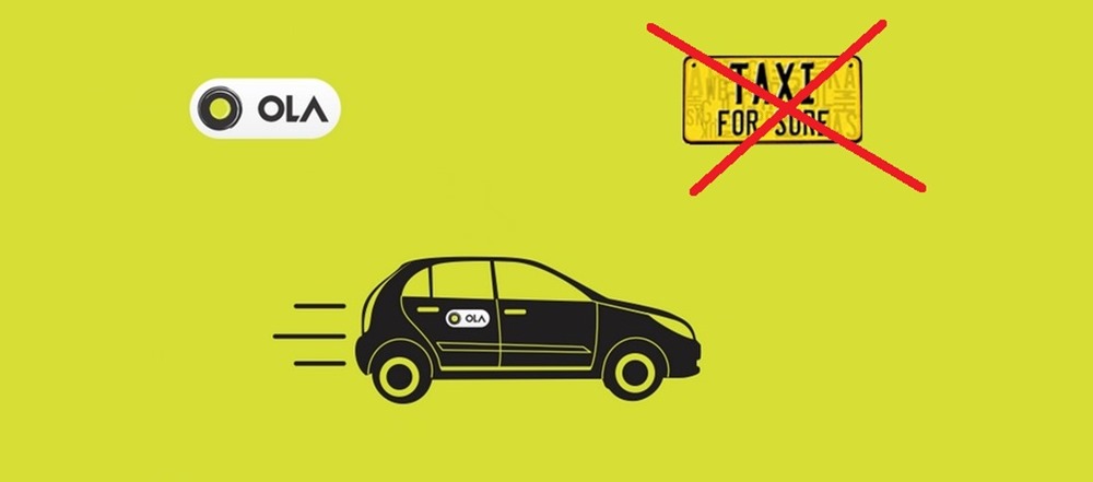 Ola Shuts TaxiForSure Operations Abruptly; Lays off Close to 1,000 Employees