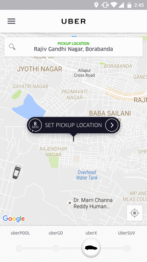 Uber request ride for others