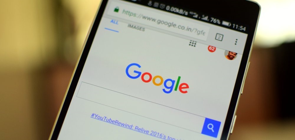 Google Search on Mobile Logo