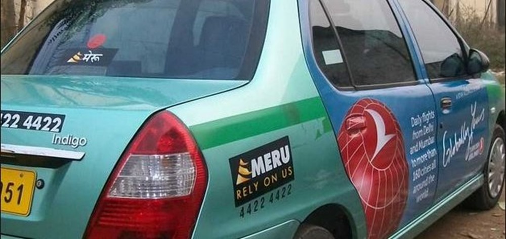 Meru Cabs Car