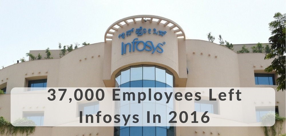 37,000 Employees Left Infosys In 2016
