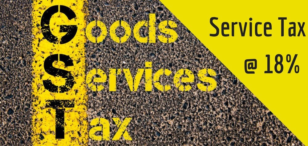 Service Tax at 18