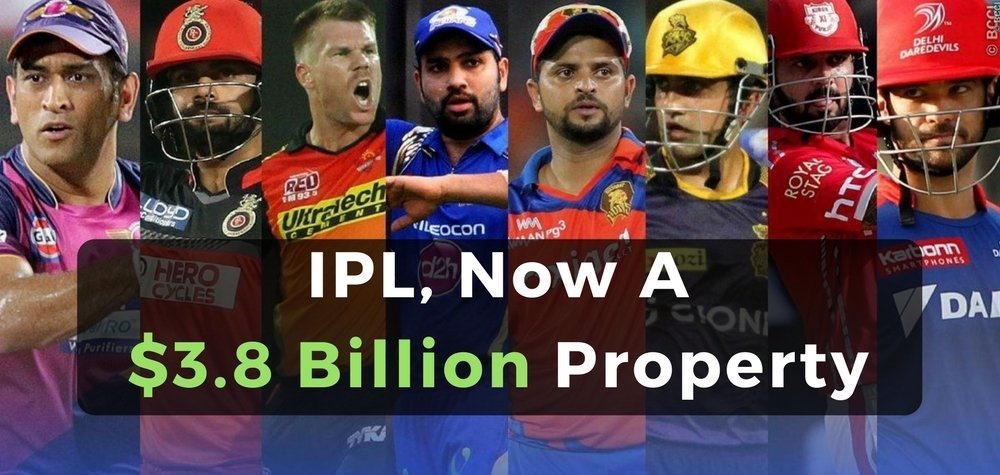 IPL’s Brand Value Surges To $3.8 Billion; KKR Emerges As The Most Valuable Brand, Mumbai Indians Most Powerful Brand!