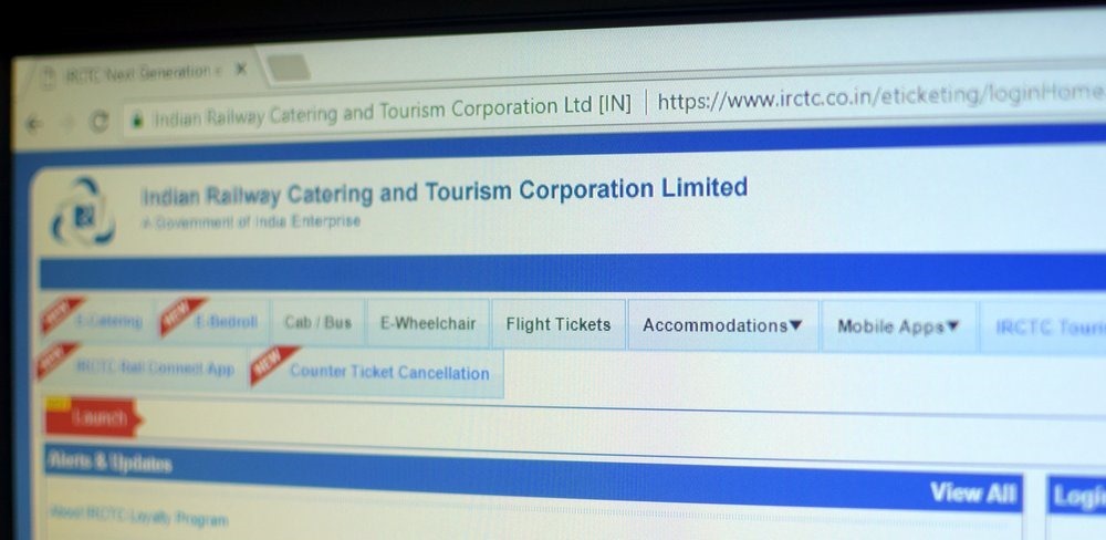 IRCTC Train Ticket Bookings Pay on Delivery