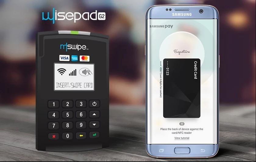 Wisepad Mswipe Samsung Pay