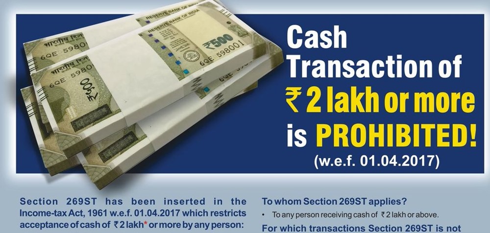 Cash Transactions Prohibited