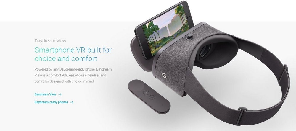 Google Daydream VR Headset