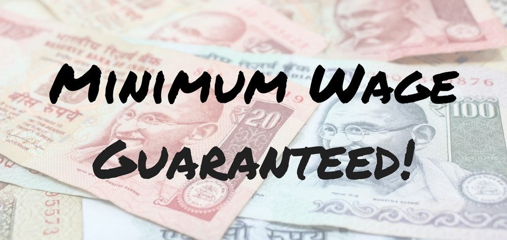 Minimum Wage Guaranteed