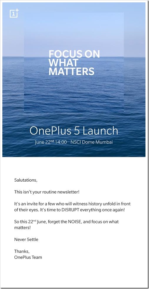 Oneplus even Invite