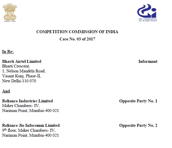 Copy of CCI Verdict Against Airtel