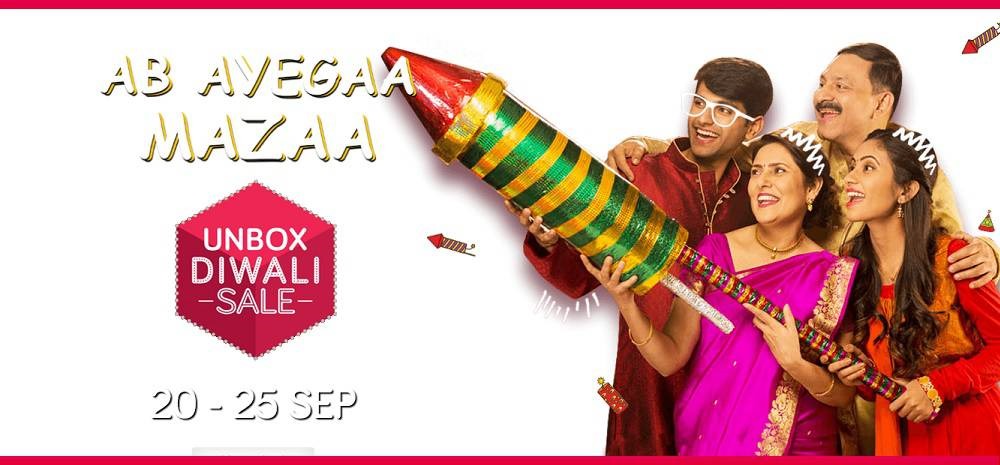 Snapdeal Unbox Diwali Sale