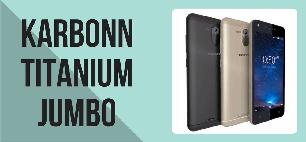 Karbonn Titanium Jumbo Smartphone