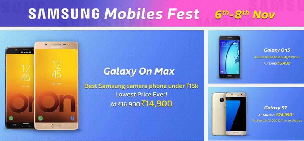 Flipkart Samsung Mobiles Fest