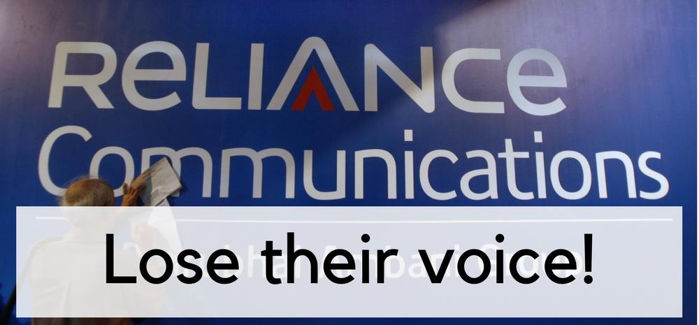 RCom Voice Services To Shut Down