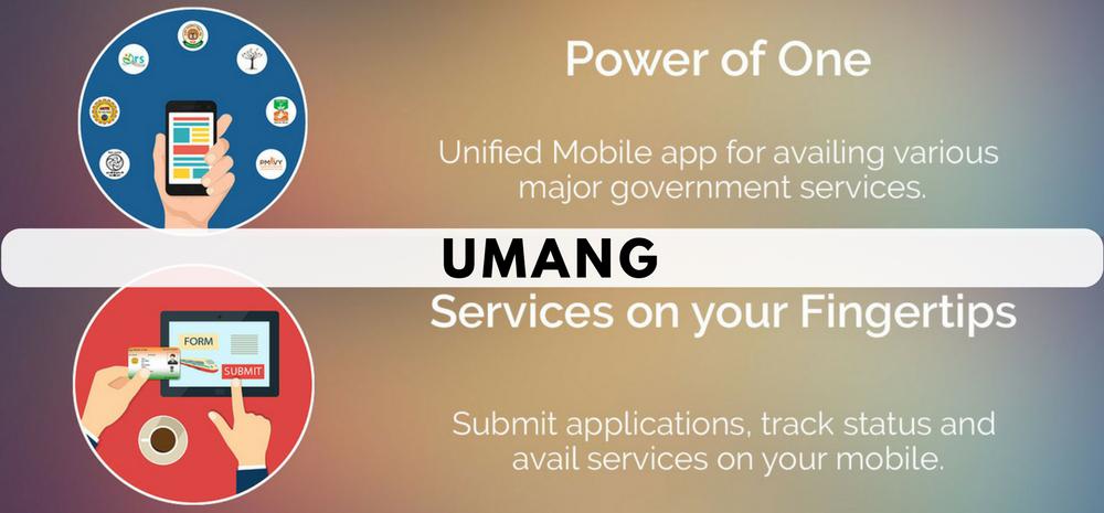 Umang App Offering 1220 Govt. Services