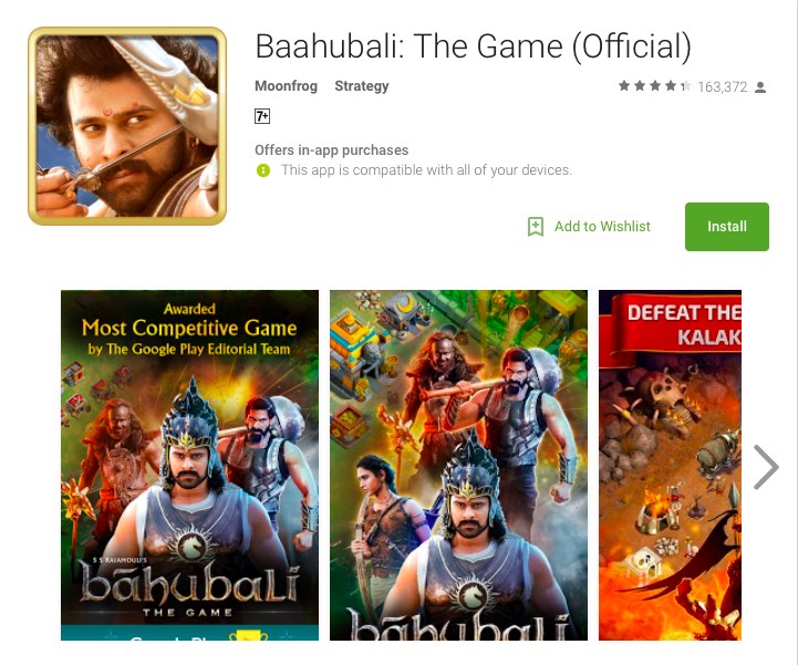 Bahubali The Game