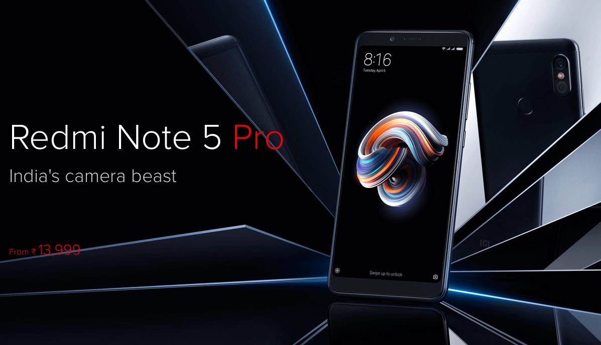 The Redmi Note 5 Pro