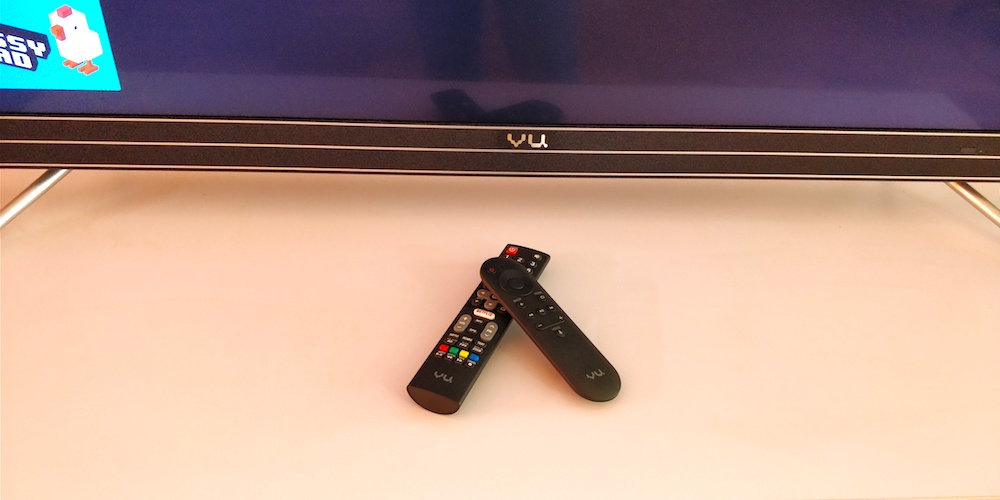 Vu ActiVoice Comes With 2 Remote Controls
