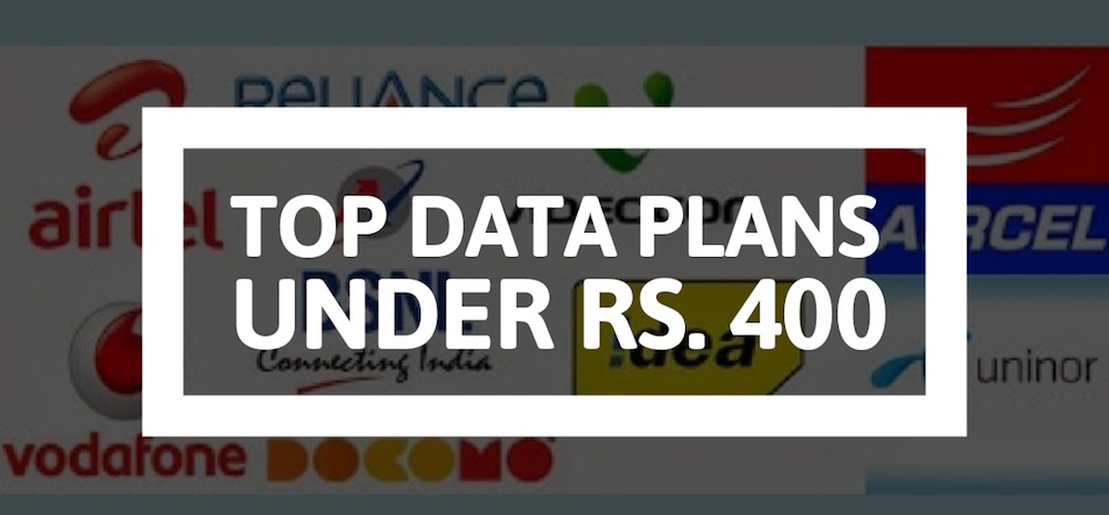 Top Data Plans Rs 400