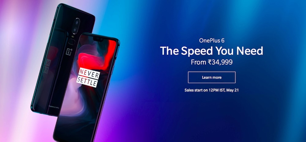 OnePlus 6 Launched In India