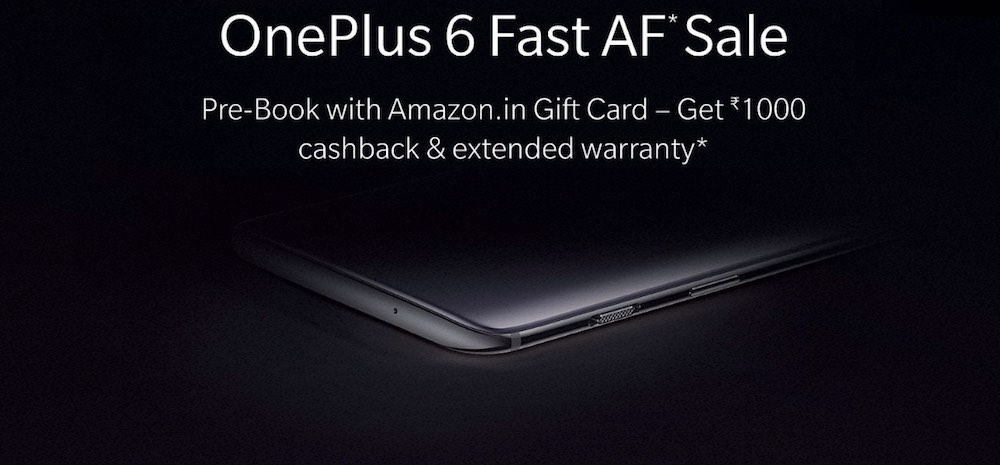 OnePlus 6 Fast AF Sale