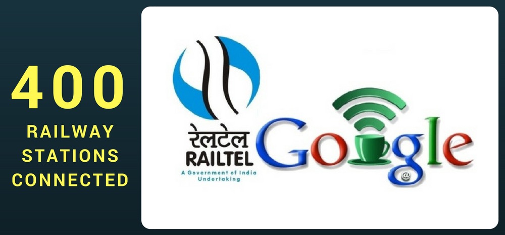 Google-Railtel Installs WiFi At 400 Railway Stations
