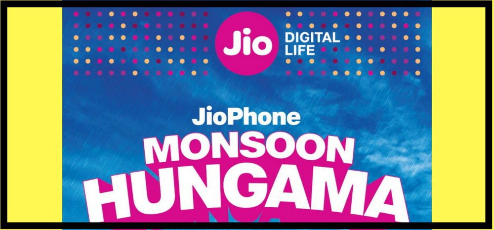 Monsoon Hungama for Jio Phone!